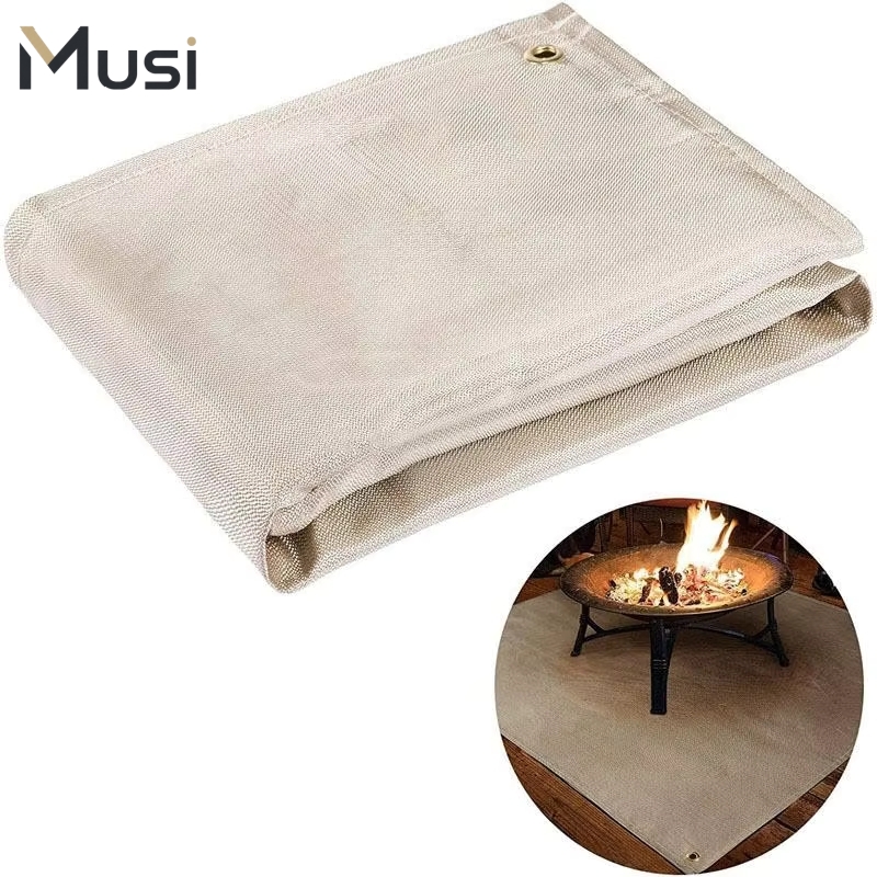 Cooking Outdoor Camping - BBQ-Grillmatte, feuerfeste Isoliermatte, hitzebeständige Campingmatten, flammhemmende