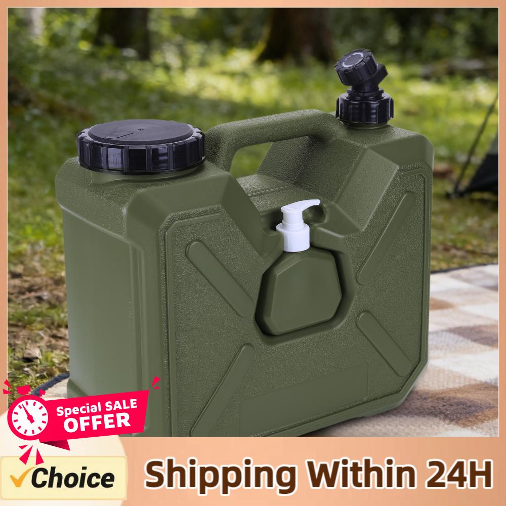 Outdoor Camping Water Tank - 30/18/15/12L Camping-Wasserbehälter mit Zapfhahn, Flasche für