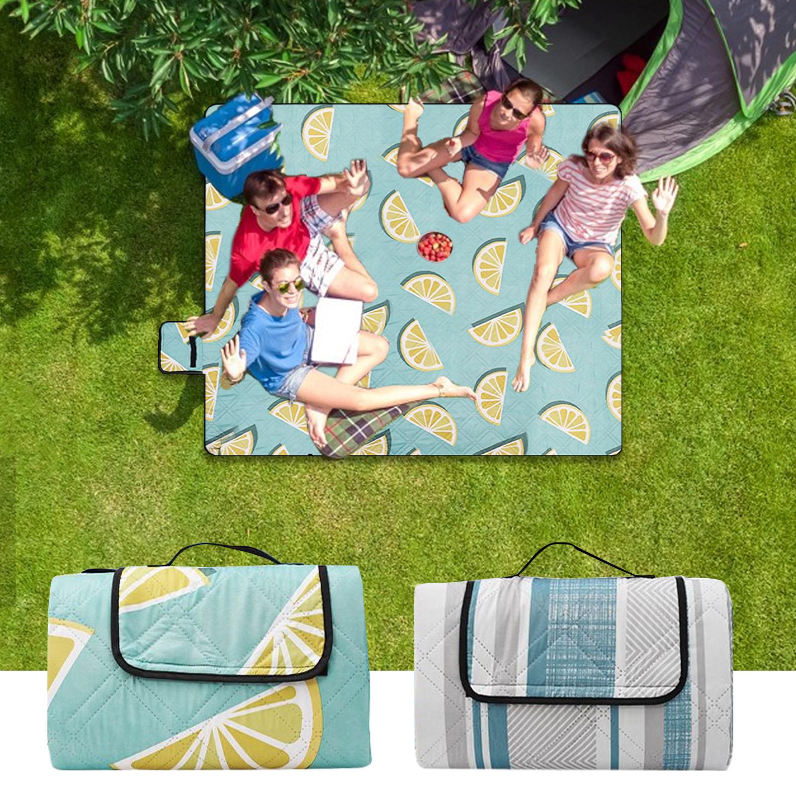 Outdoor Camping Decke - Picknick-Decken, Outdoor-Camping-Teppich, wasserdicht, rutschfest, faltbar, 78