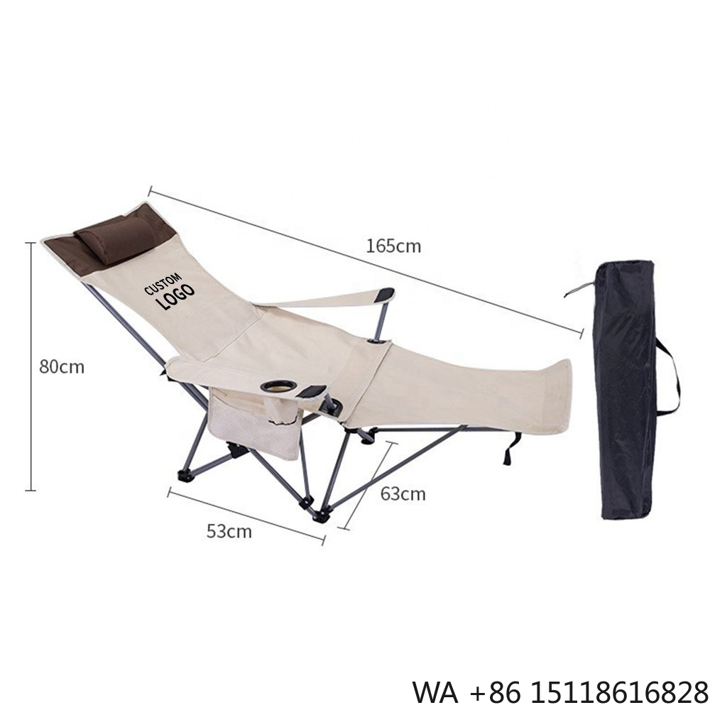Outdoor Camping Folding Chairs - Tragbarer Klappbarer Liegestuhl Leichter Verstellbarer Stuhl