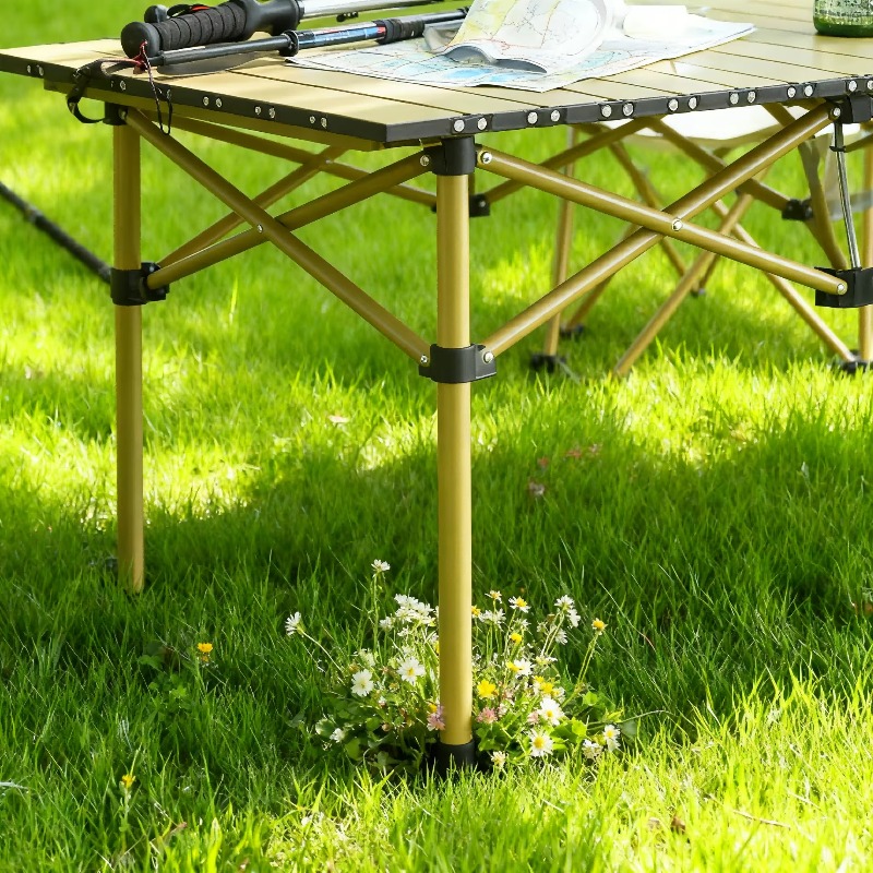 Outdoor Camping High Chair - 2026 Hochwertiger, großer, faltbarer Campingtisch aus