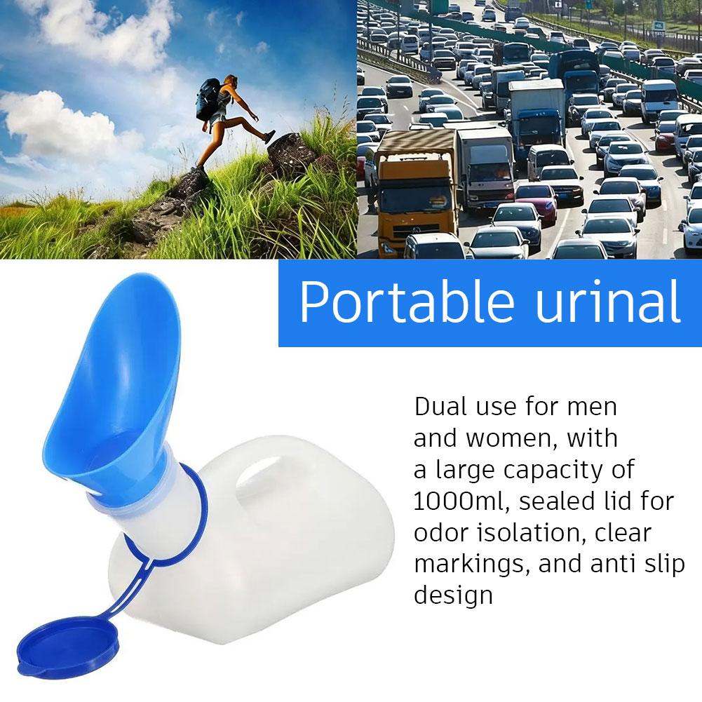 Outdoor Camping Water Tank - 1000ML Tragbare Urinflasche Unisex Reise Camping