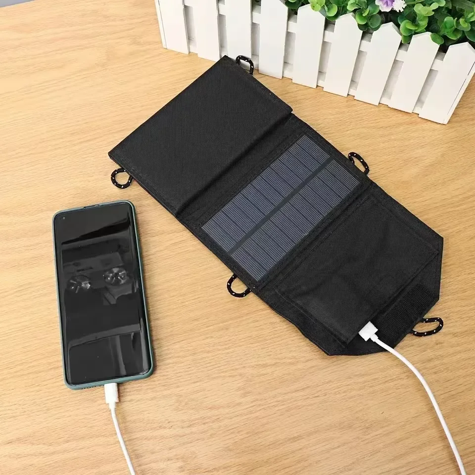 Zd Outdoor Camping - 500W Faltbares Solarpanel 4-Panel mit 5V