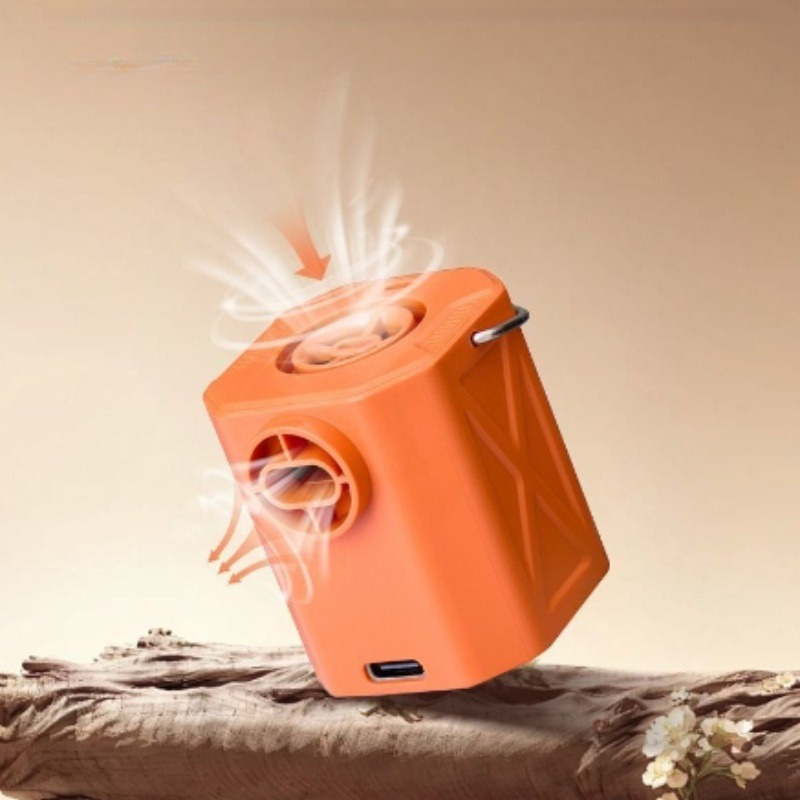 Outdoor Camping Tools - Mini tragbare Luftpumpe, wiederaufladbar über USB,