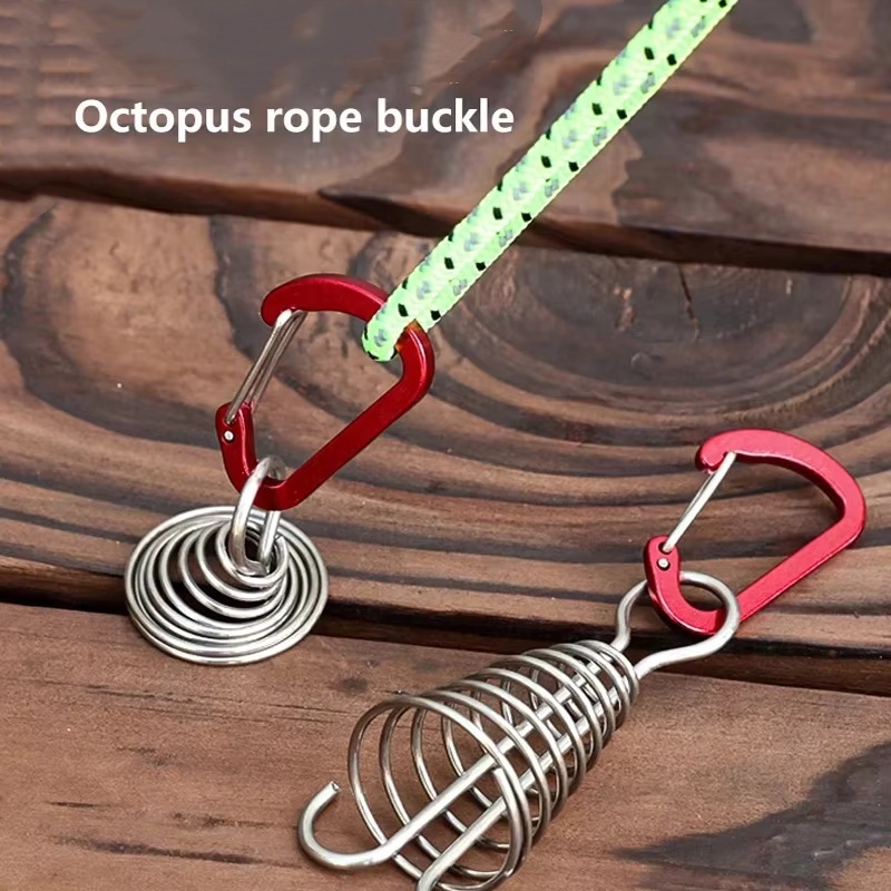 Outdoor Camping Decke - Outdoor Camping Octopus Seil Schnalle Camping