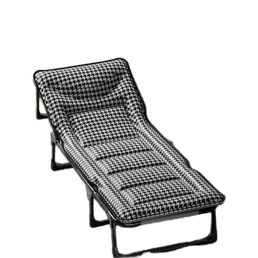 Outdoor Camping Mattress - Modernes Design Metall Klappbares Outdoor-Campingbett mit