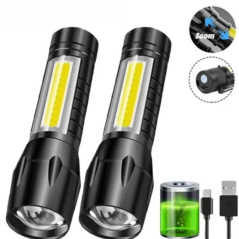 Outdoor Camping Lamp - Tragbare COB + LED Camping Licht