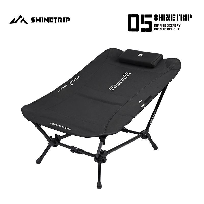 Outdoor Camping Recliner - Outdoor-Liegestuhl ShineTrip, leichter, faltbarer Stuhl aus