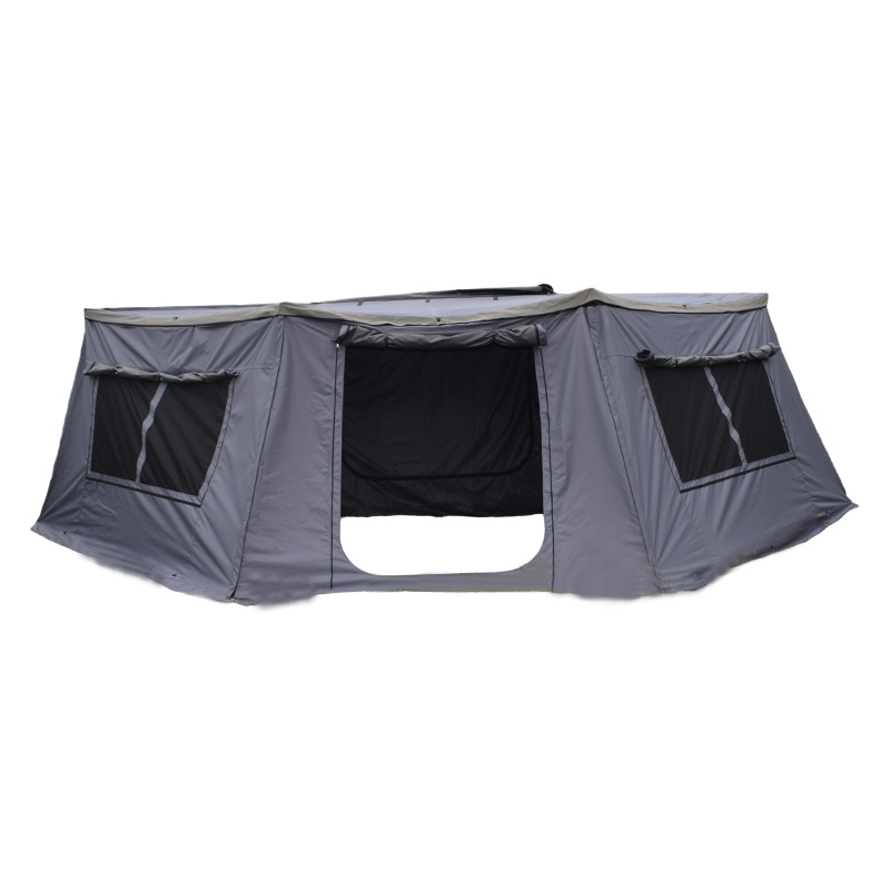 Outdoor Camping Awning - Auto-Markise 180 Grad, 4x4 Dach-Seitenmarkise mit