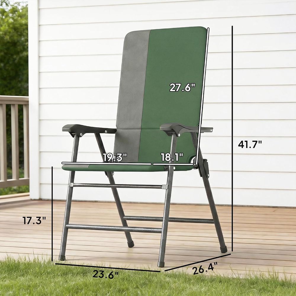 Gepolstertes Outdoor-Stuhlset  – Outdoor Camping High Chair Bewertung und Preis