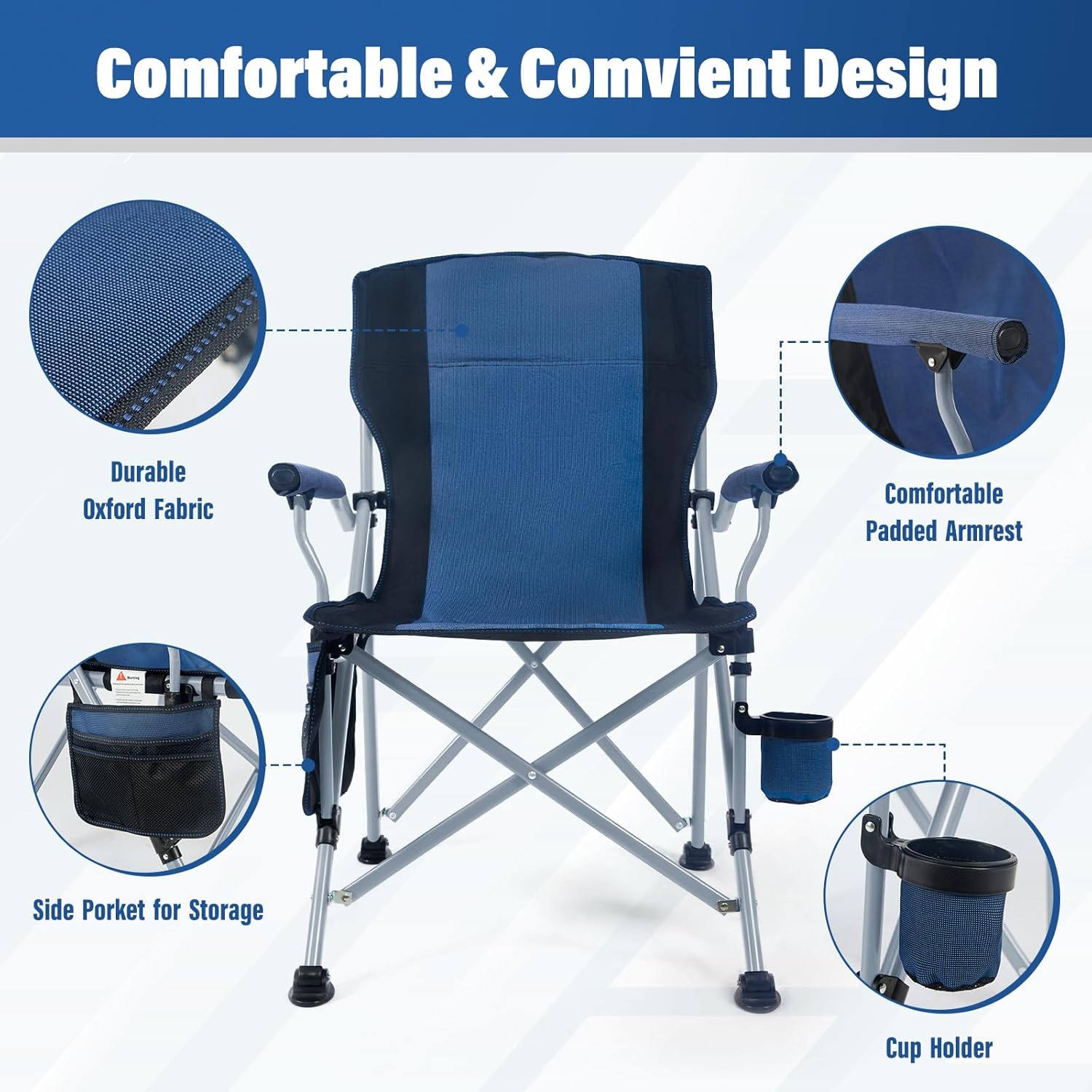 Fabrik-Großhandel: Tragbarer K – Outdoor Camping Folding Chairs Bewertung und Preis