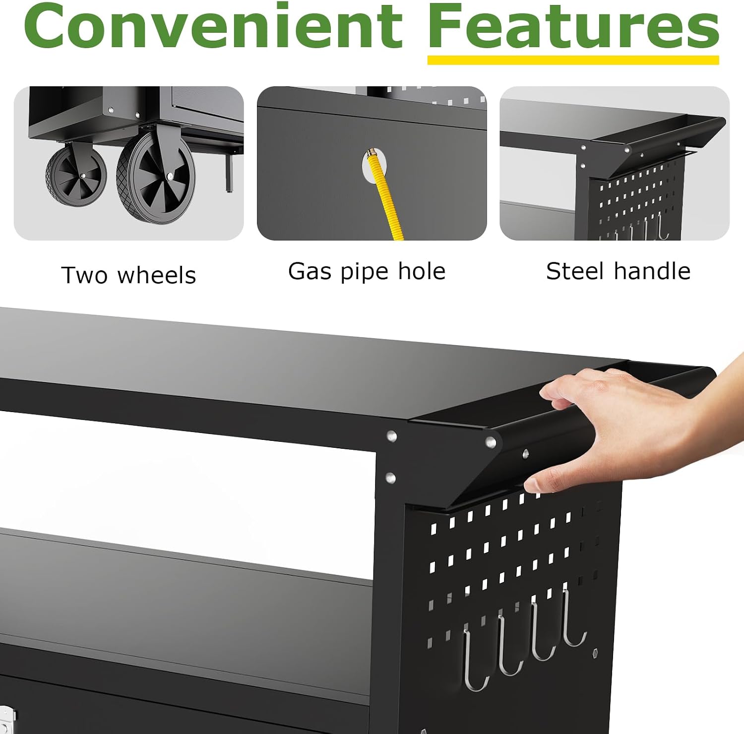 Outdoor-Grillwagen mit Staurau – Outdoor Camping Kitchen Bewertung und Preis