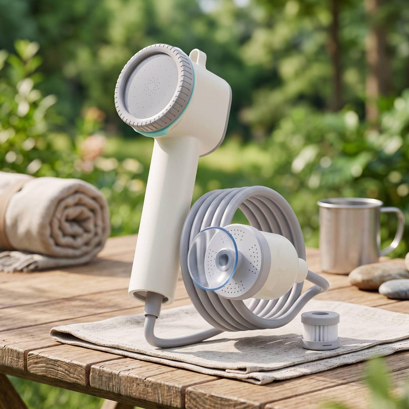 Tragbares elektrisches Duschse – Outdoor Camping Showers Bewertung und Preis