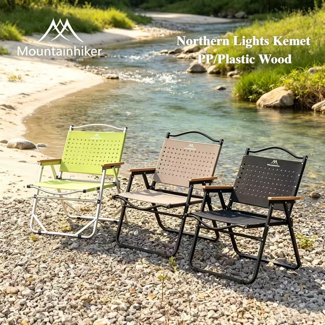 MOUNTAINHIKER Campingstuhl, tr – Outdoor Camping High Chair Bewertung und Preis