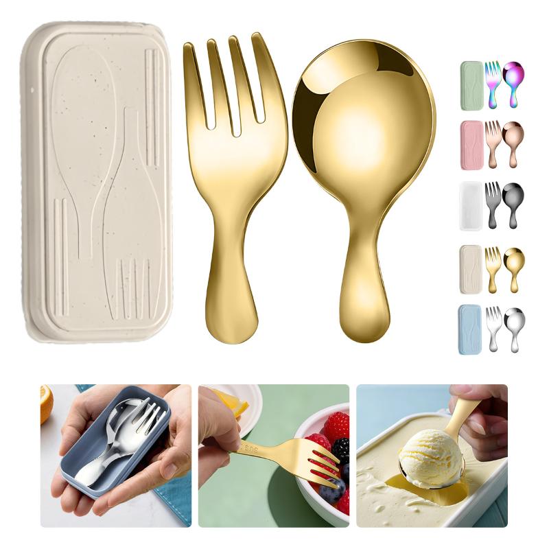 Edelstahl-Geschirr-Set, Löffel – Cooking Outdoor Camping Bewertung und Preis
