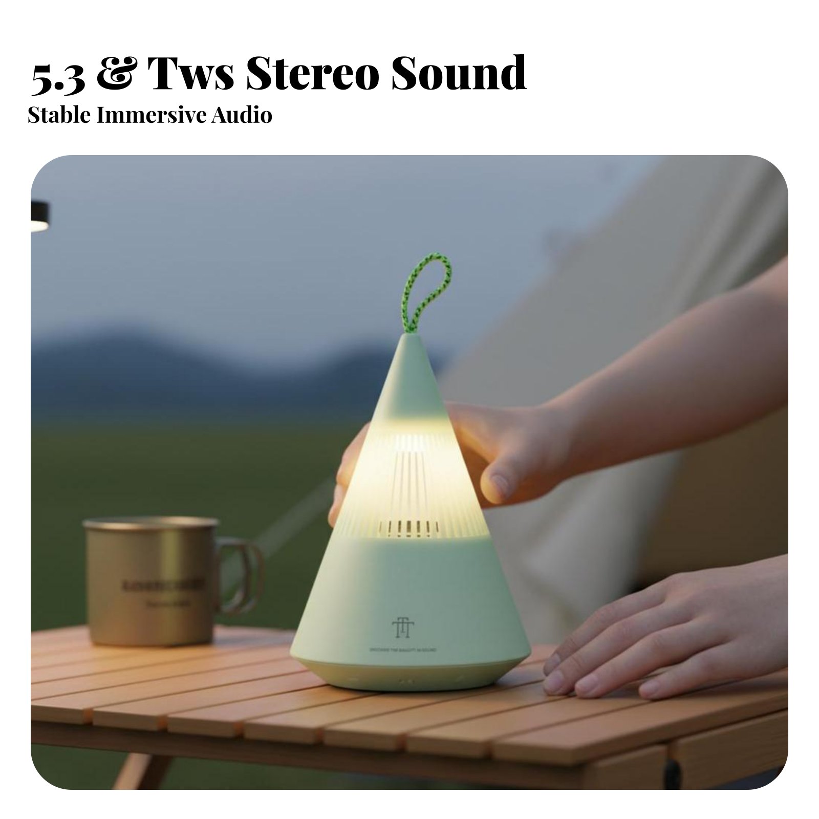 Bluetooth-Laterne Sapexer Moun – Zd Outdoor Camping Bewertung und Preis