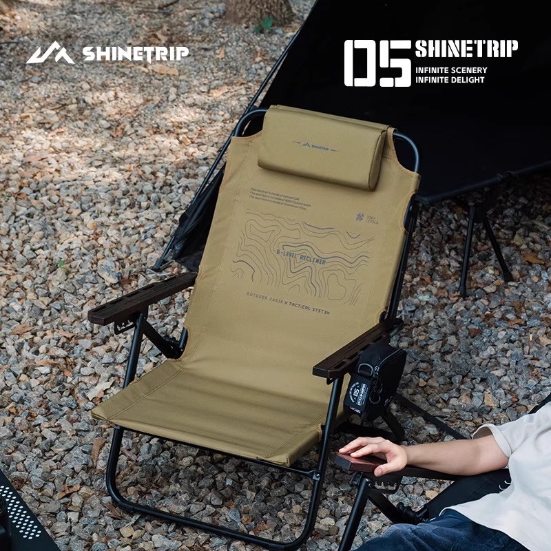 ShineTrip Outdoor-Klappstuhl,  – Outdoor Camping High Chair Bewertung und Preis