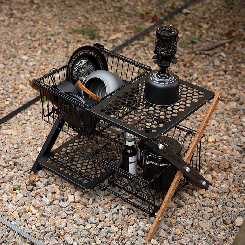 Tragbare Klappbare Campingtisc – Outdoor Camping Cooking Table Bewertung und Preis