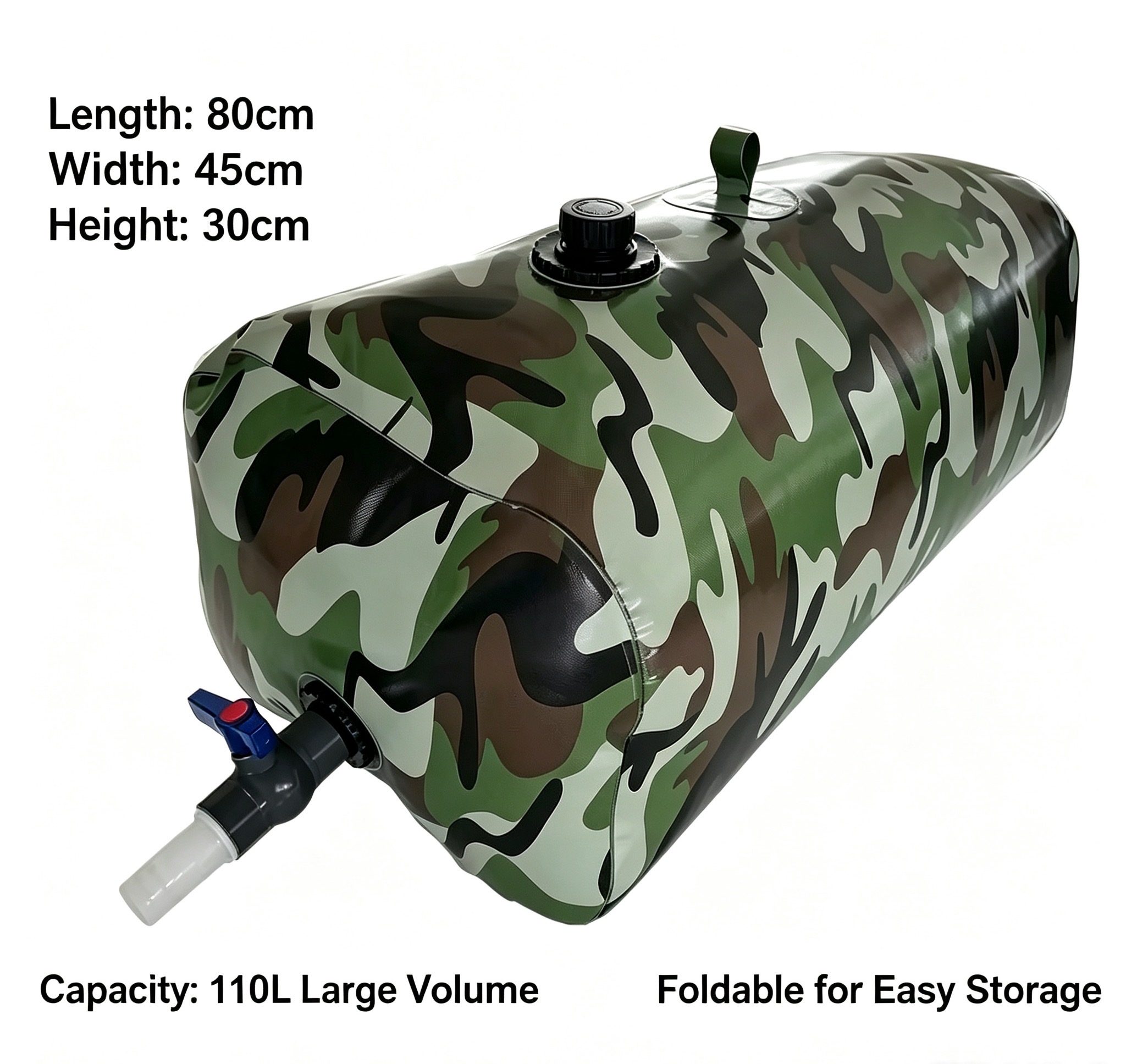 GZJ 110L Faltbarer Wasserspeic – Outdoor Camping Water Tank Bewertung und Preis