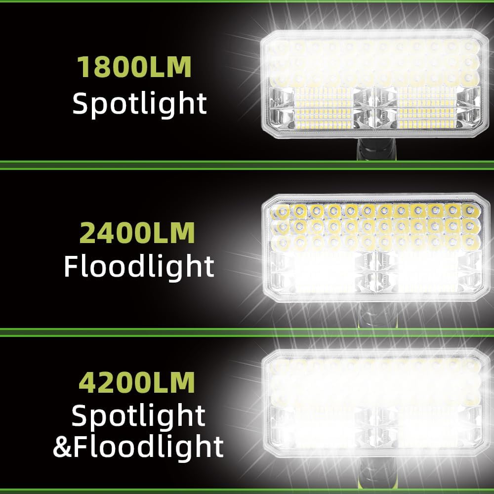 40 W 4200 lm kabellose LED-Tas – Outdoor Camping Jobs Bewertung und Preis