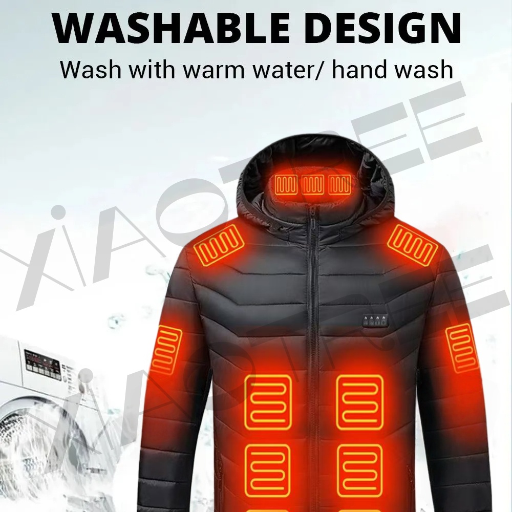 28-Zahlen-Heizjacke für Herren – Outdoor Camping Outfit Bewertung und Preis
