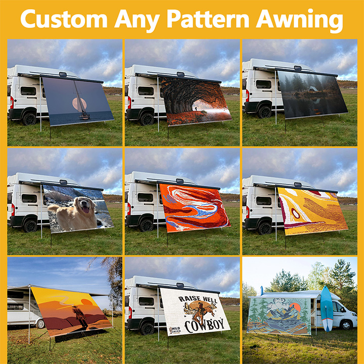 Maßgeschneiderte UV-Beständige – Outdoor Camping Awning Bewertung und Preis