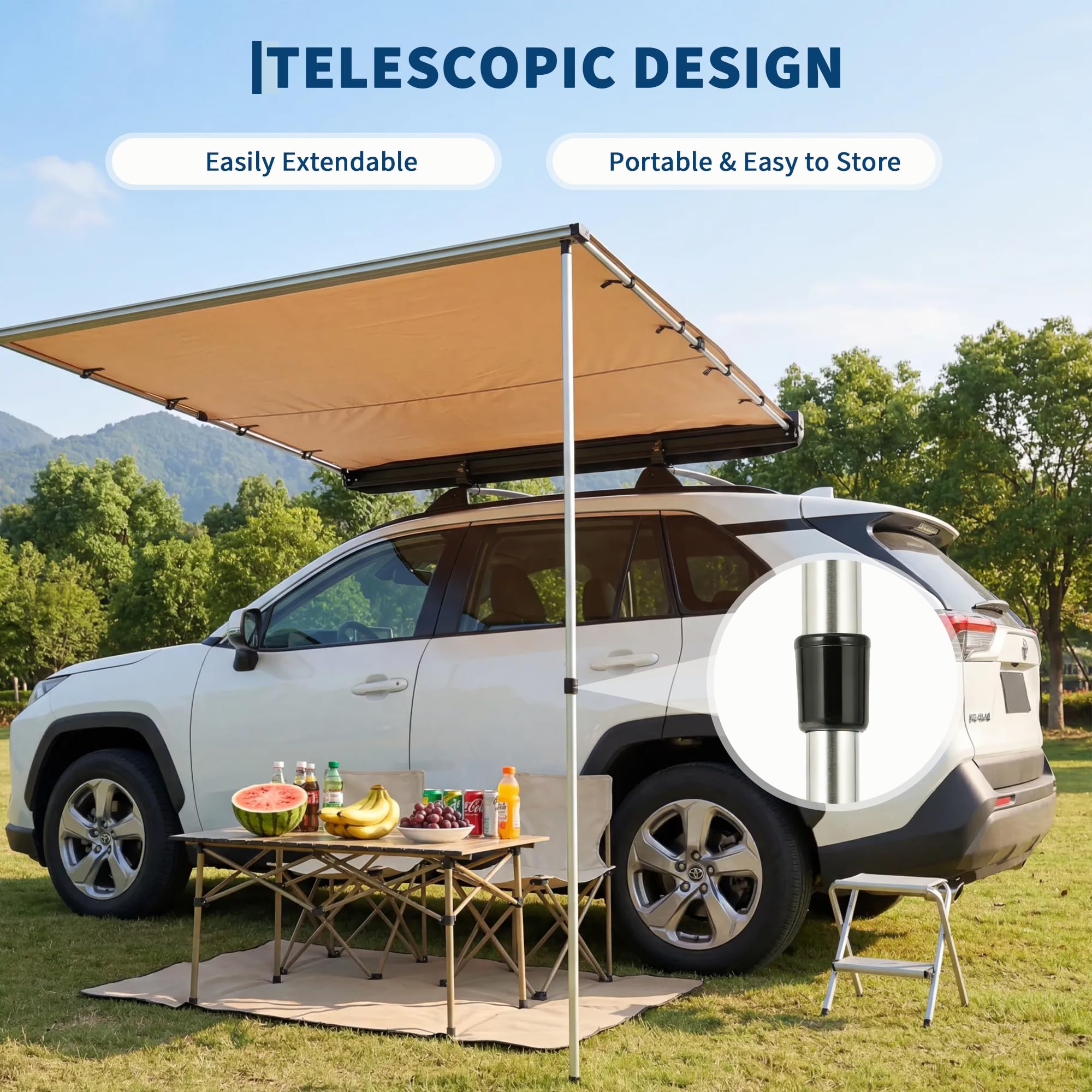 SUV-Truck-Van-Dachgepäckträger – Outdoor Camping Awning Bewertung und Preis